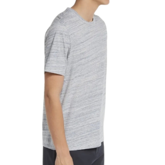 Vince  Streaky Cotton Jersey Crewneck T-SHIRT... Size XXL - Picture 3 of 8